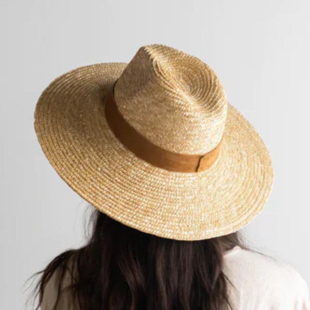 GIGI PIP Straw Hat with Tan Band
